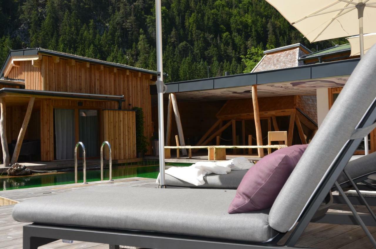 Aufatmen - Das Urlaubsrefugium Hotel Leutasch Exterior foto